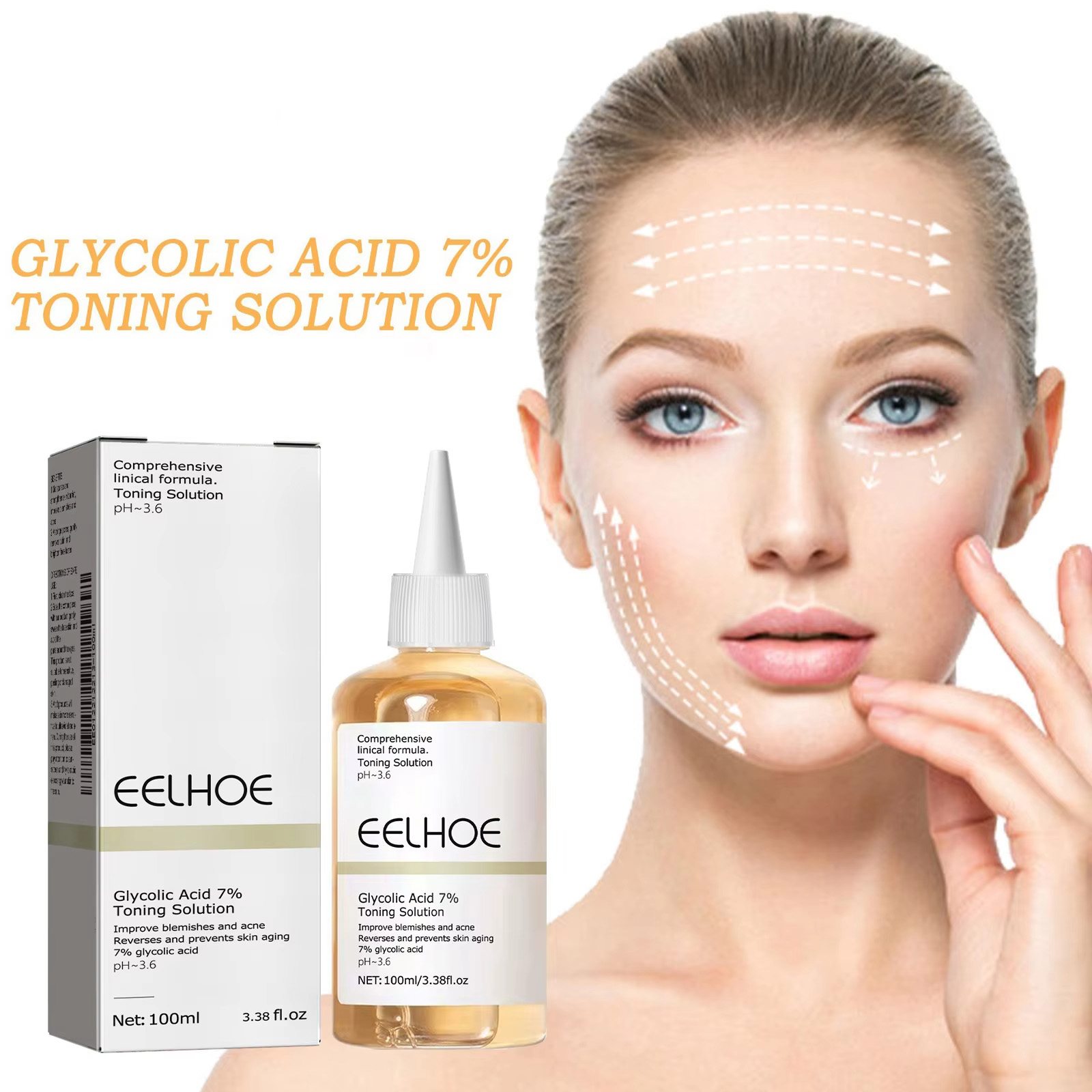 Luxury Skincare Brands - Solución Tonificante con Ácido Glicólico al